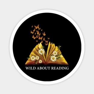 Wild about reading Golden Book Butterfly Magnet